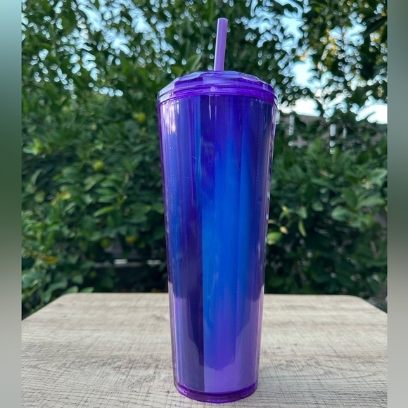 STARBUCKS PURPLE DOME KALEIDOSCOPE TUMBLER - Picture 3 of 7